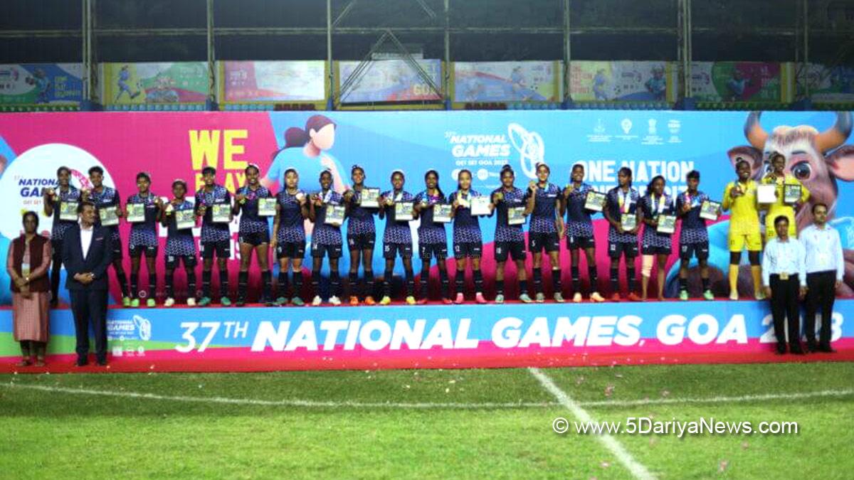 Sports News, Panaji, Goa,37th National Games, Football, Vasco, Goa, Nongmeikapam Sibani Devi 