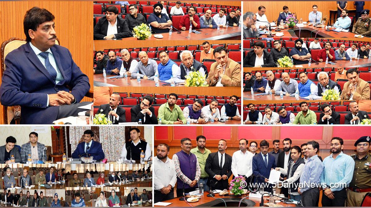 Arun Kumar Mehta, Dr. Arun Kumar Mehta, Kashmir, Jammu And Kashmir, Jammu & Kashmir, Chief Secretary Kashmir, Vigilance Awareness Week 2023, Anti Corruption Bureau, Vigilance Awareness Week