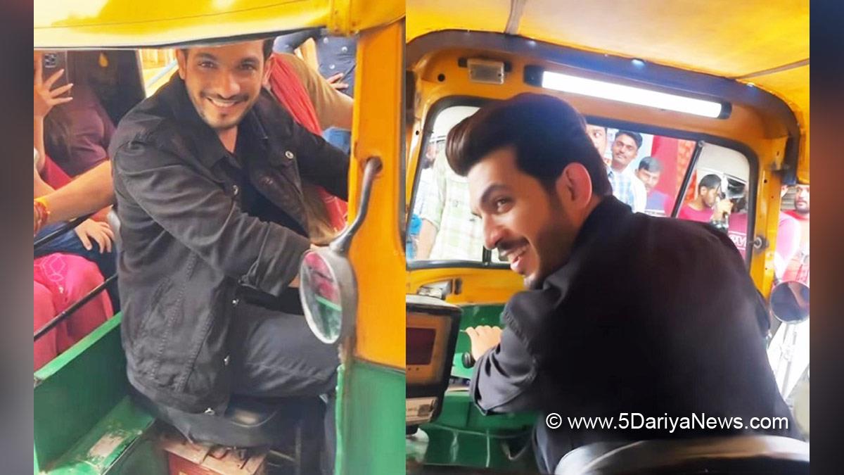TV, Television, Entertainment, Mumbai, Actor, Actress, Mumbai News, Arjun Bijlani, Arjun Bijlani Auto Rikshaw, Arjun Bijlani Pyar Ka Pehla Adhyaya ShivShakti, Pyar Ka Pehla Adhyaya ShivShakti