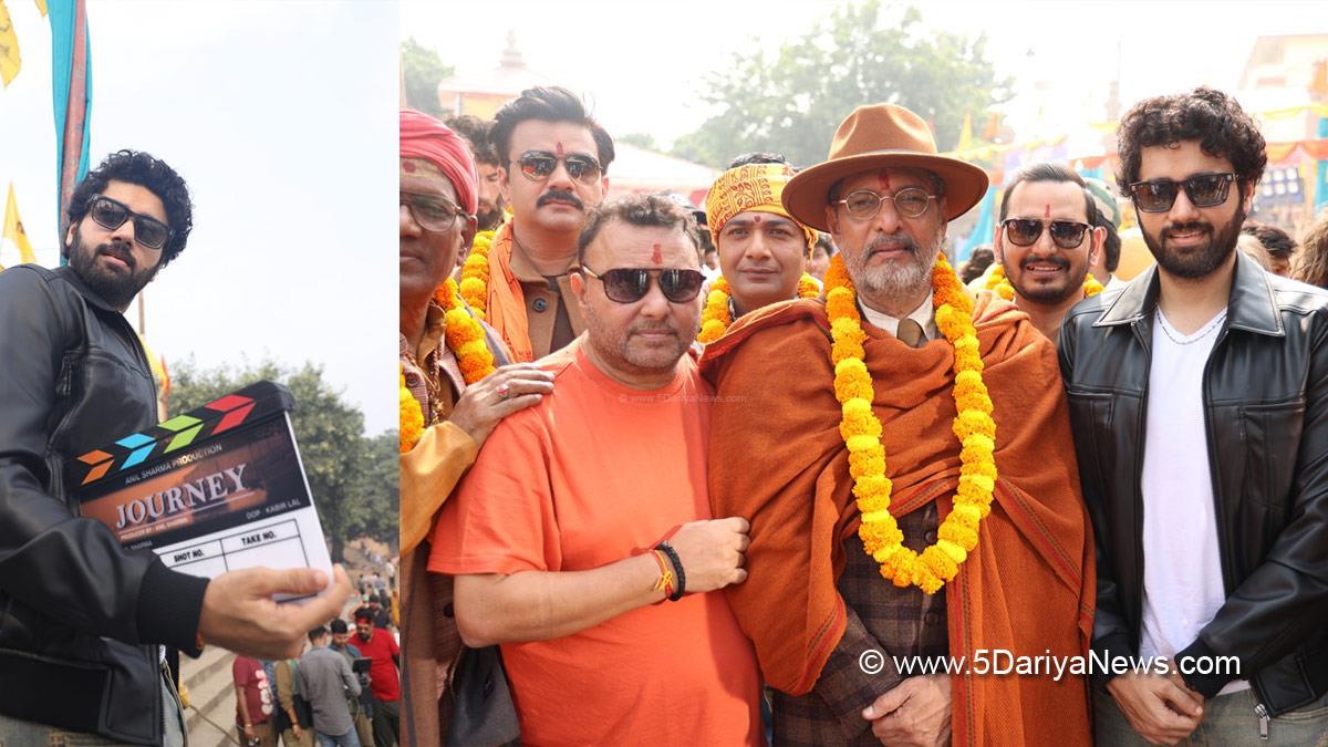 Bollywood, Entertainment, Mumbai, Actor, Actress, Cinema, Hindi Films, Movie, Mumbai News, Heroine, Utkarsh Sharma, Nana Patekar, Journey, Journey Movie, Journey Movie Mahurat, Journey nana Patekar