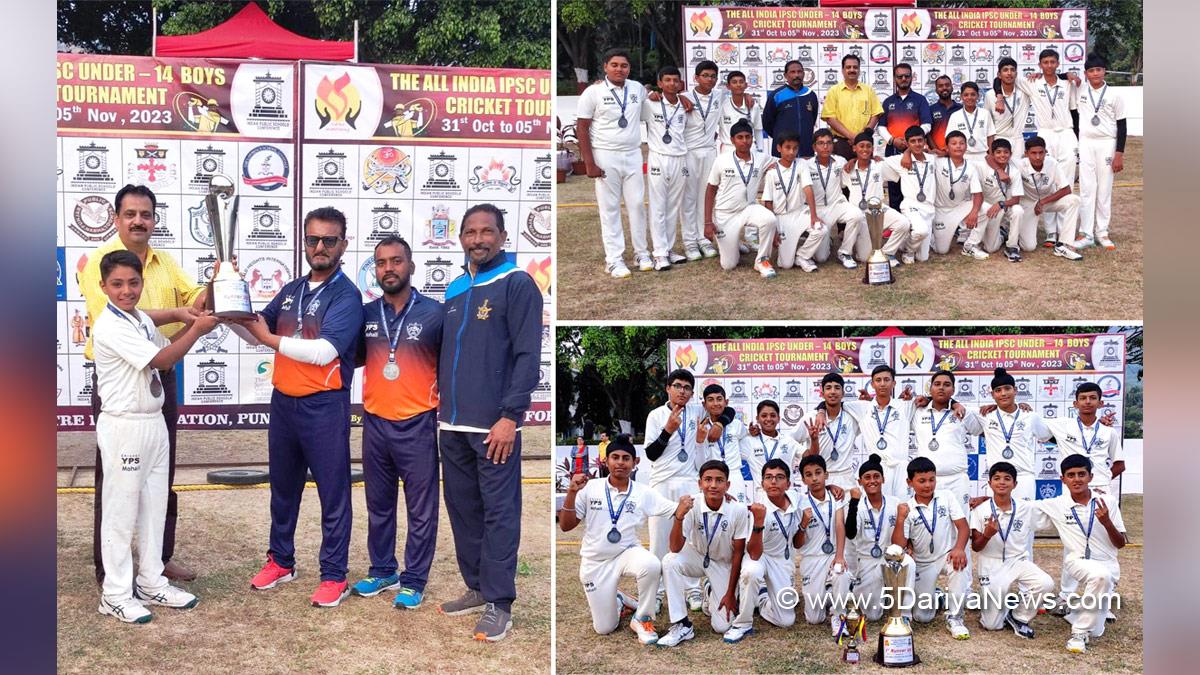 Sports News, Yadavindra Public School, YPS Mohali, U 14 All India IPSC Cricket Championship, B.K. Birla Centre for Education, TPS Waraich, Director YPS Mohali, Mohali