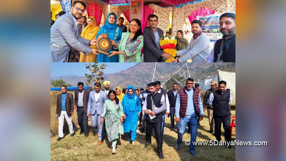 Mandeep Kaur, Commissioner Secretary Rural Development Department and Panchayati Raj, Poonch, Kashmir, Jammu And Kashmir, Jammu & Kashmir, Back to Village, Back to Village 5, B2V5 programme, B2V5, B2V Phase-V, Back to Village Phase 5th, Back to Village Phase 5th programme