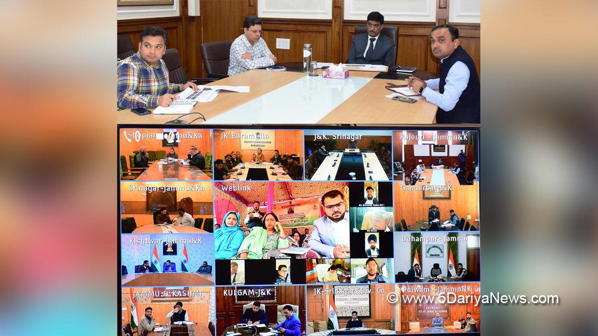 Back to Village, Back to Village 5, B2V5 programme, B2V5, B2V Phase-V, Back to Village Phase 5th, Back to Village Phase 5th programme, Arun Kumar Mehta, Dr. Arun Kumar Mehta, Kashmir, Jammu And Kashmir, Jammu & Kashmir, Chief Secretary Kashmir