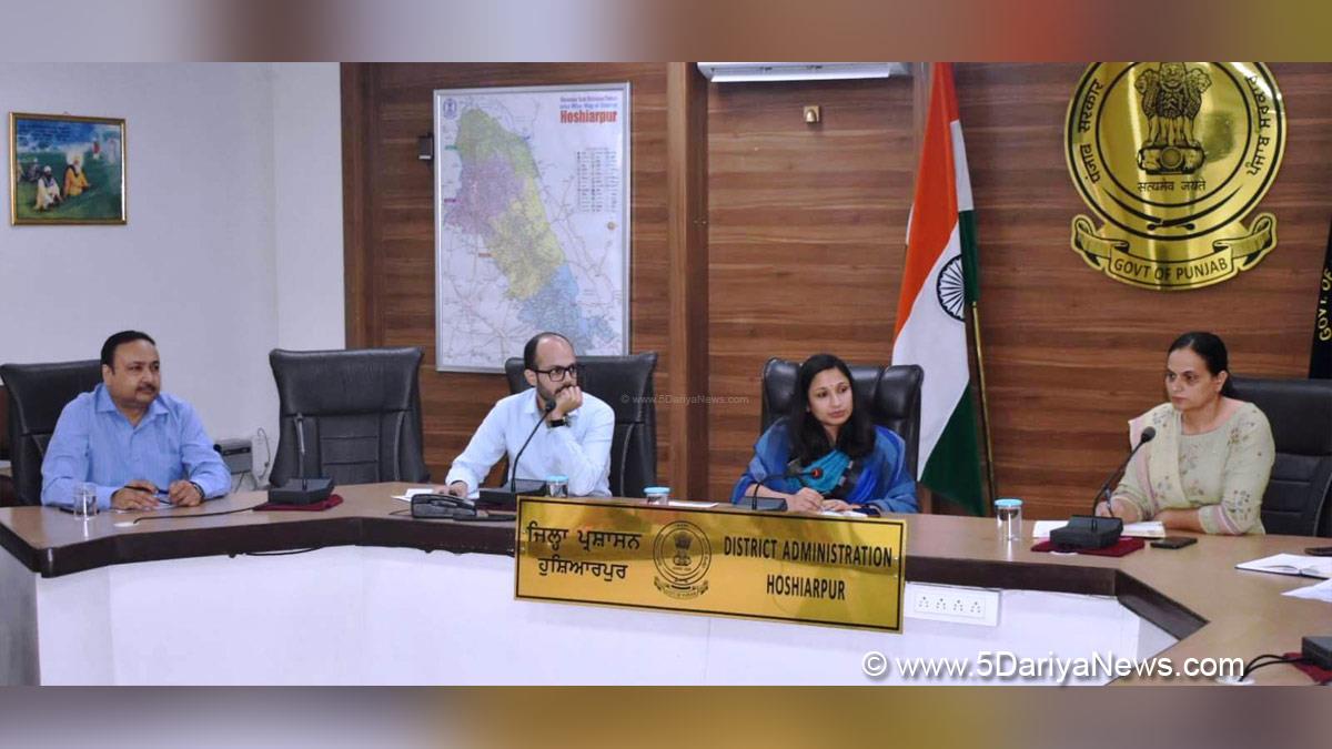 DC Hoshiarpur, Deputy Commissioner Hoshiarpur, Komal Mittal, Hoshiarpur