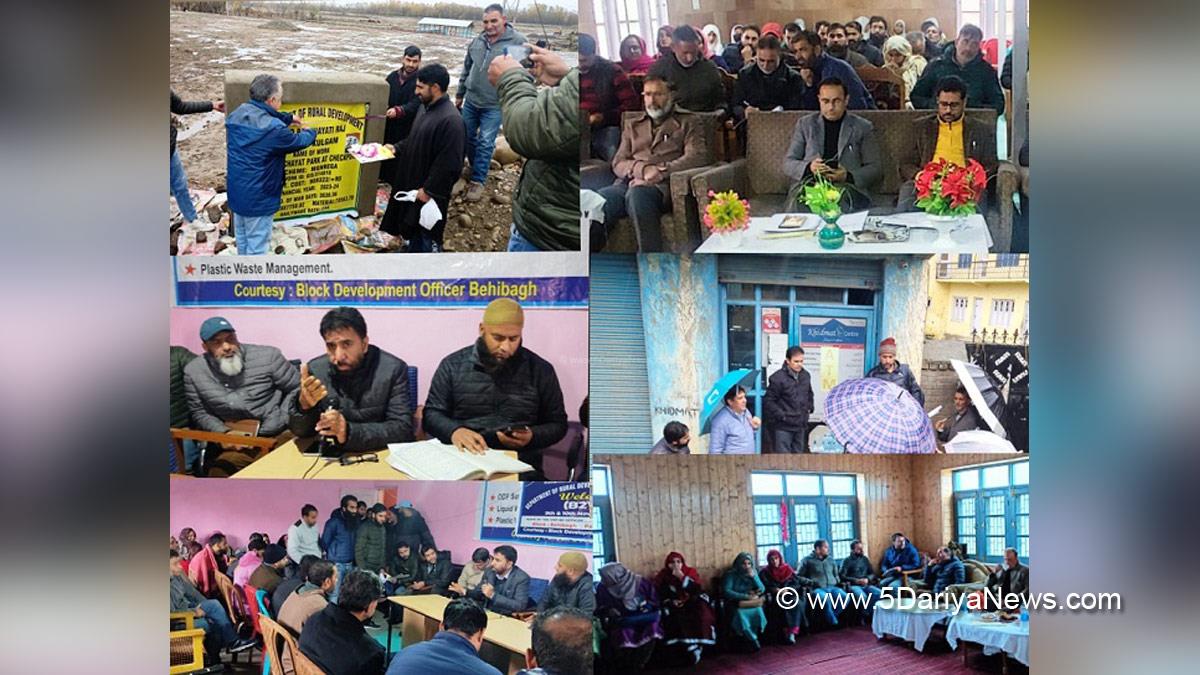 Dr.G N Itoo, Dr. G.N Itoo, Jal Jeevan Mission, Kashmir, Jammu And Kashmir, Jammu & Kashmir, Kulgam, Back to Village, Back to Village 5, B2V5 programme, B2V5, B2V Phase-V, Back to Village Phase 5th, Back to Village Phase 5th programme, B2V-5