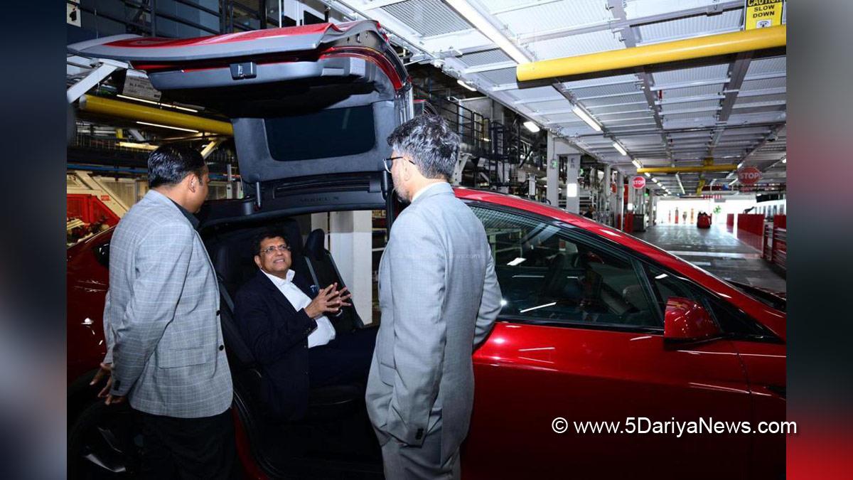 Piyush Goyal, Commerce and Industry Minister, BJP, Bharatiya Janata Party, Piyush Goyal Tesla, Elon Musk