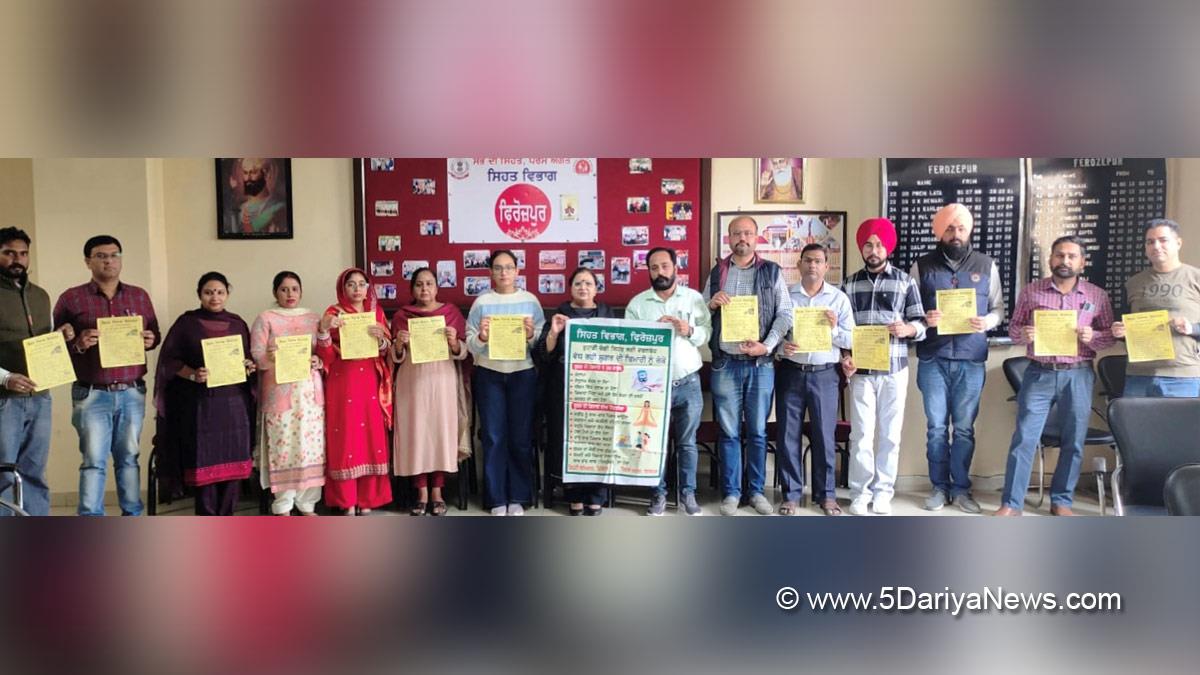  Health, Civil Surgeon, Ferozpur, World Diabetes Day
