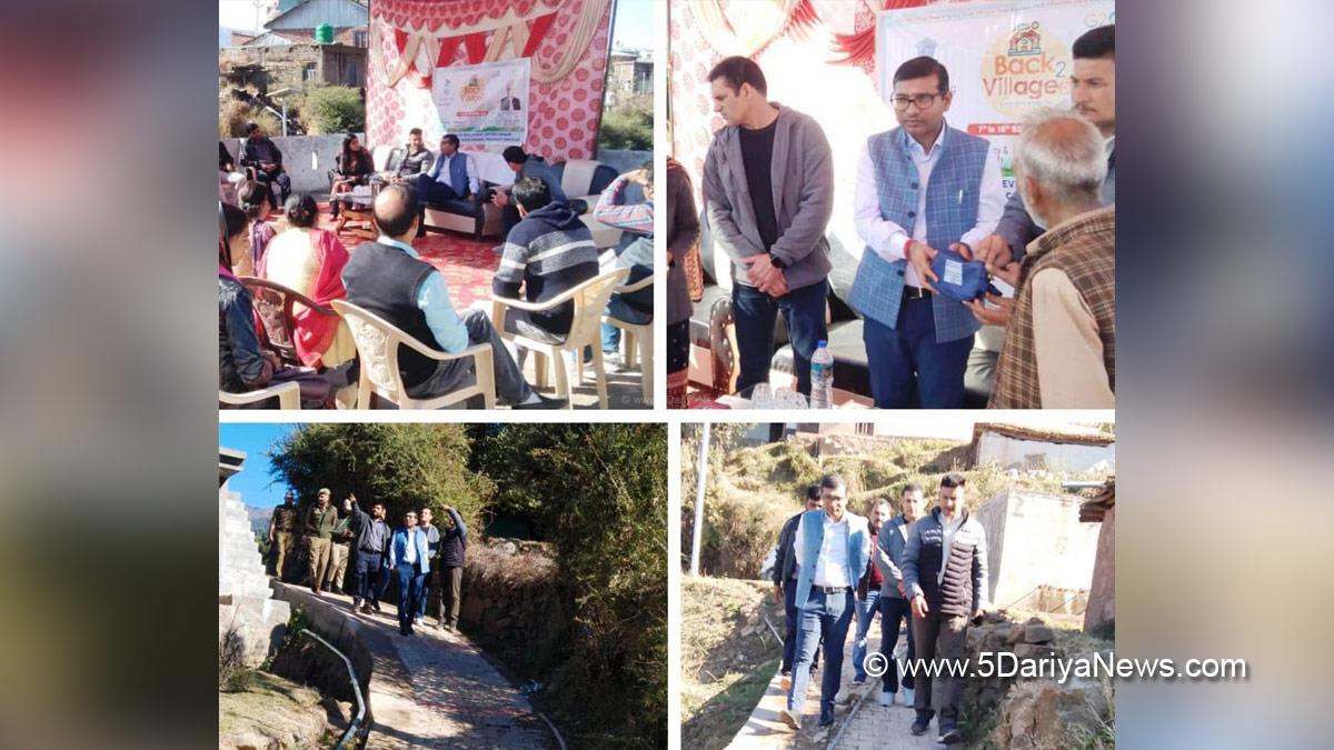 Udhampur, Rahul Yadav, Kashmir, Jammu And Kashmir, Jammu & Kashmir, Back to Village, Back to Village 5, B2V5 programme, B2V5, B2V Phase-V, Back to Village Phase 5th, Back to Village Phase 5th programme, B2V-5, Jammu, Kashmir, Jammu And Kashmir, Jammu & Kashmir, Kashmir Valley