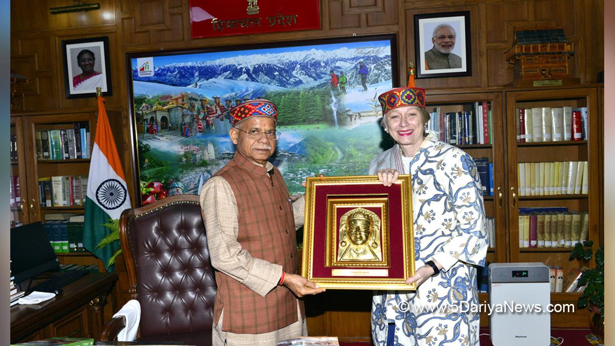 Shiv Pratap Shukla, Himachal Pradesh, Himachal, Bharatiya Janata Party, BJP, BJP Himachal, Shimla, Raj Bhawan,Caroline Rowett