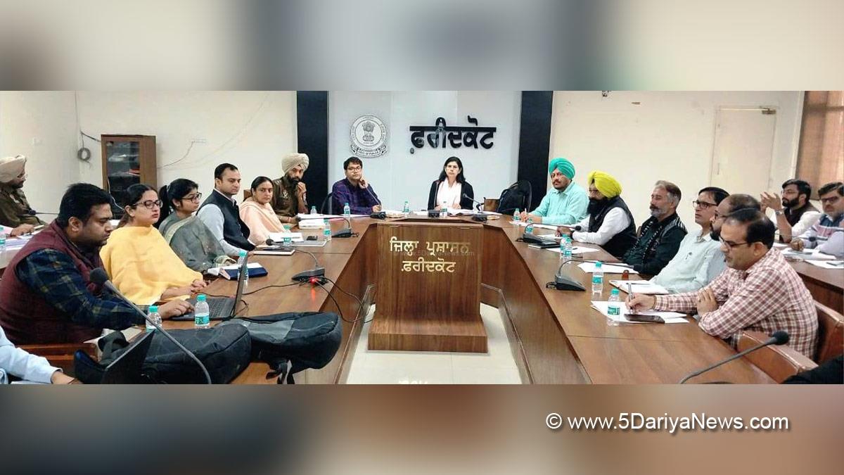 DC Faridkot, Vineet Kumar, Deputy Commissioner Faridkot, Faridkot 