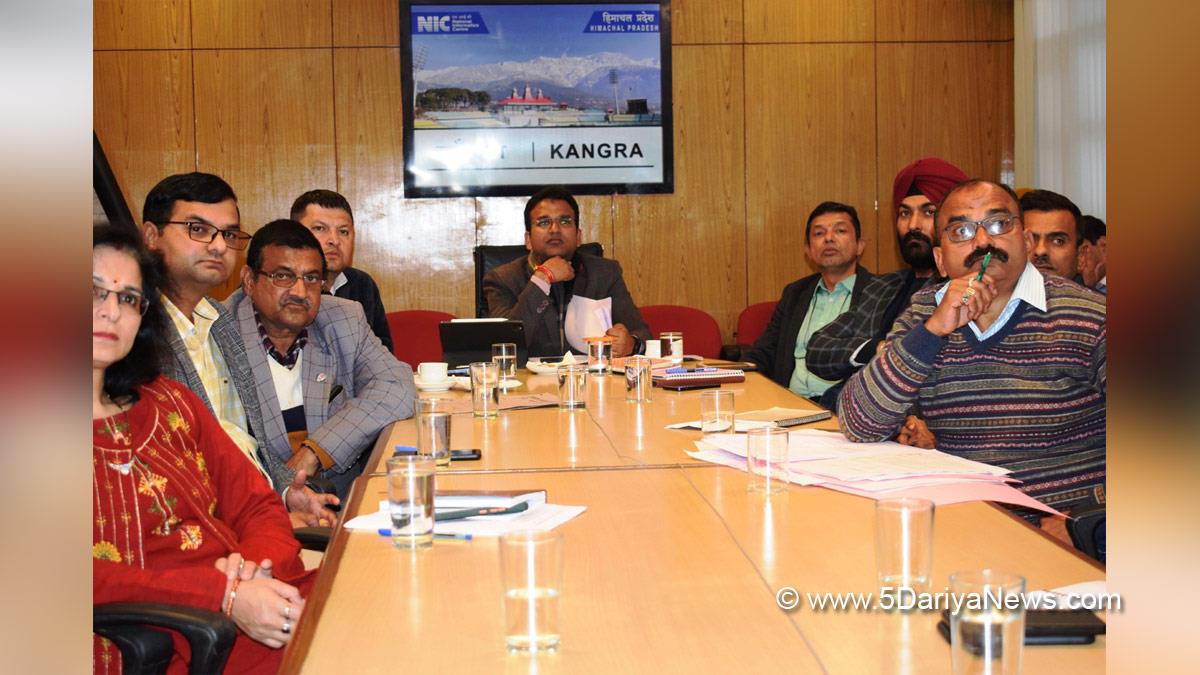 Dr. Nipun Jindal, Deputy Commissioner Kangra, Himachal Pradesh
