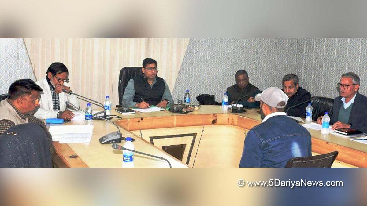 Rajouri, DDC Rajouri, District Development Commissioner Rajouri, Vikas Kundal, Kashmir, Jammu And Kashmir, Jammu & Kashmir, District Administration Rajouri, District Level Task Force Committee, DLTFC,  Jammu and Kashmir Rural Employment Generation Program, JKREGP