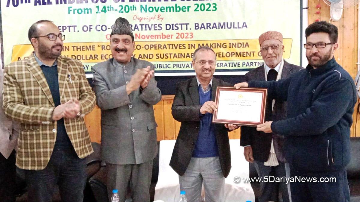 Baramulla, Kashmir, Jammu And Kashmir, Jammu & Kashmir, District Administration Baramulla,70th All India Cooperative Week