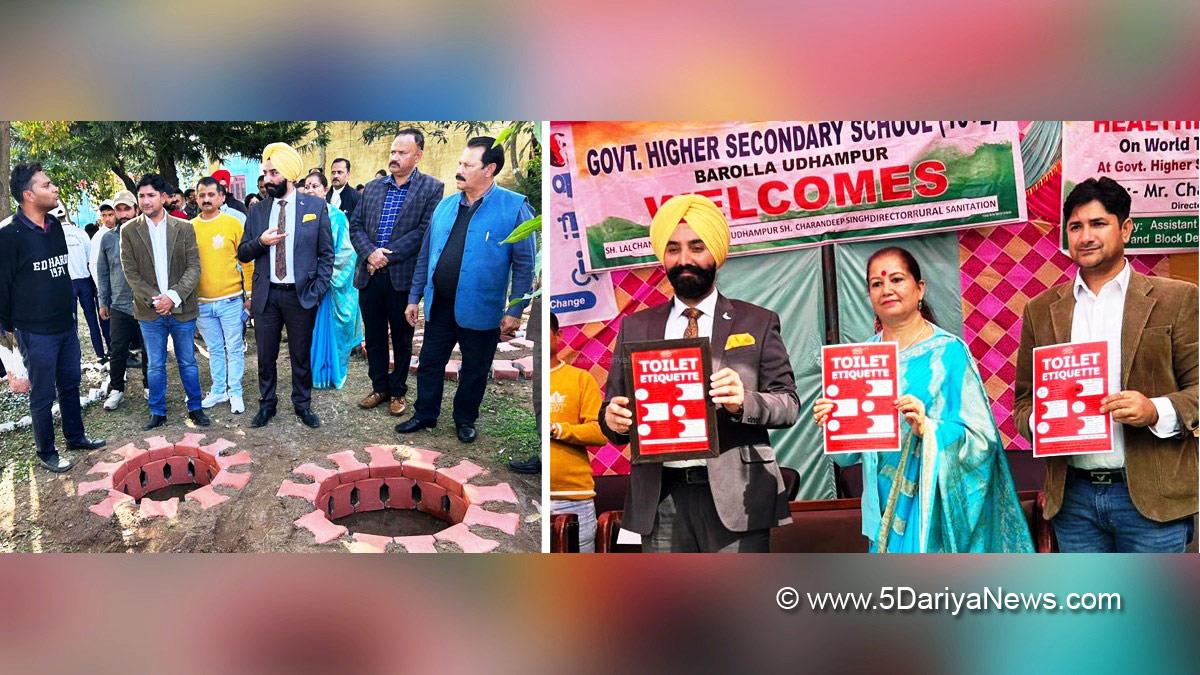 Charandeep Singh, Director Rural Sanitation, Kashmir, Jammu And Kashmir, Jammu & Kashmir, Udhampur