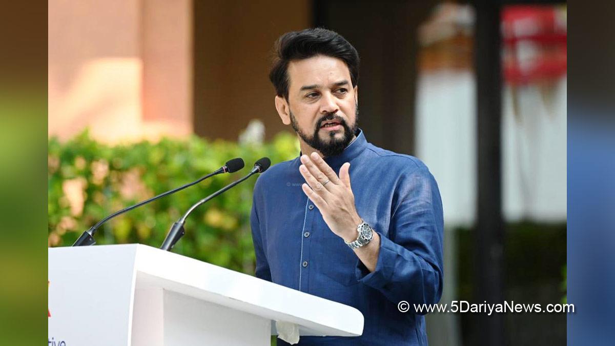 Anurag Thakur, Anurag Singh Thakur, BJP, Bharatiya Janata Party, Minister of Information and Broadcasting, Minister For Information And Broadcasting, International Film Festival Of India, IFFI 2023