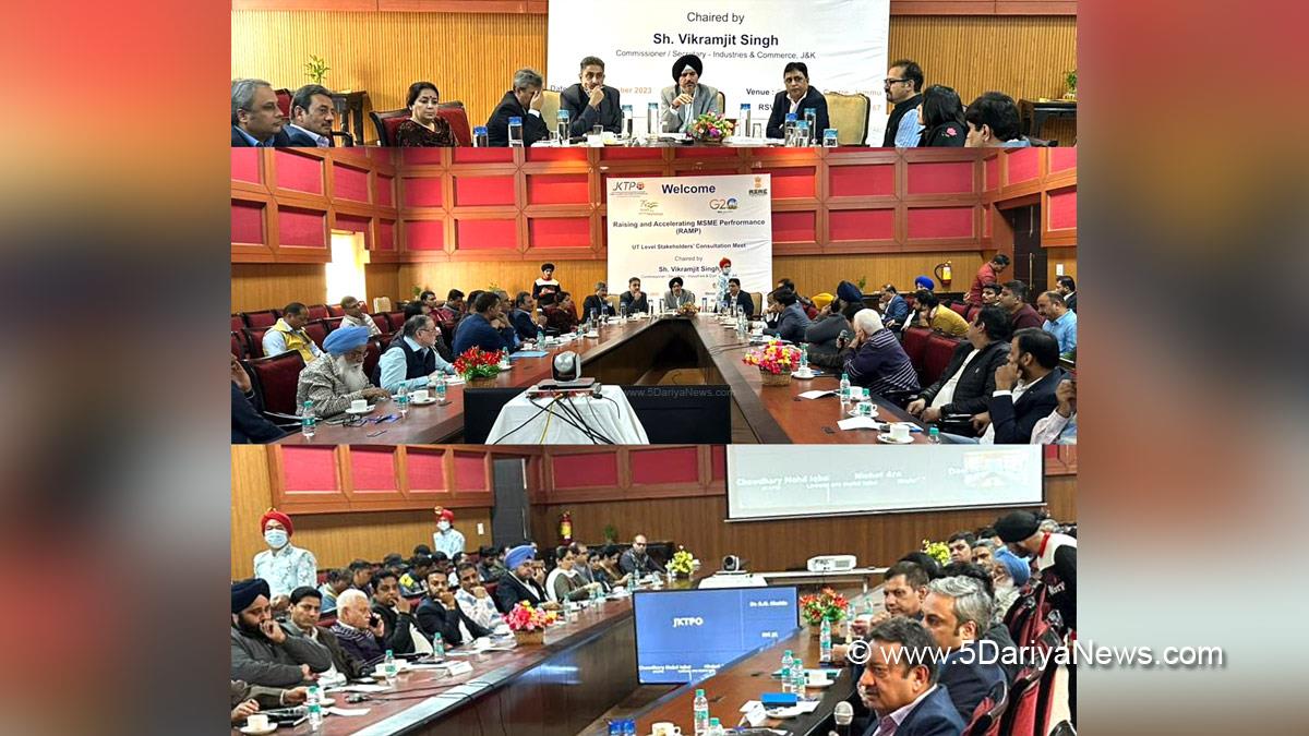 Vikramjeet Singh, Vikramjit Singh, Kashmir, Jammu And Kashmir, Jammu & Kashmir, Kashmir Valley, Jammu & Kashmir Trade Promotion Organization, JKTPO