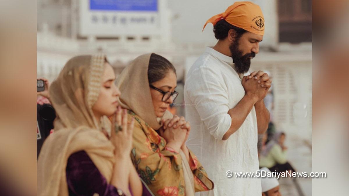 Bollywood, Entertainment, Mumbai, Actor, Actress, Cinema, Hindi Films, Vicky Kaushal, Sanya Malhotra, Meghna Gulzar, Vicky Kaushal Amritsar, Vicky Kaushal Golden Temple, Vicky Kaushal Golden Temple Amritsar, Vicky Kaushal Sam Bahadur, Sam Bahadur, Sam Bahadur Review