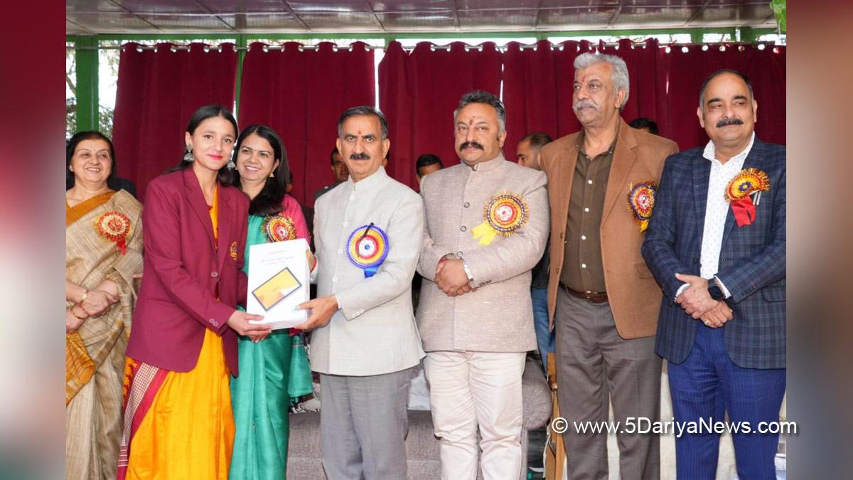 Sukhvinder Singh Sukhu, Himachal Pradesh, Himachal, Congress, Indian National Congress, Himachal Congress, Shimla, Chief Minister of Himachal Pradesh