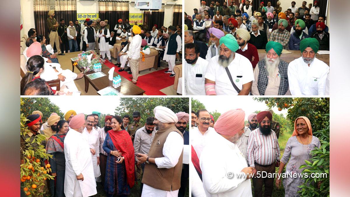 Chetan Singh Jauramajra, Chetan Singh Jormajra, Chetan Singh Jouramajra, AAP, Aam Aadmi Party , Aam Aadmi Party Punjab , AAP Punjab , Government of Punjab , Punjab Government , DC Fazilka , Senu Duggal , Fazilka , Deputy Commissioner Fazilka