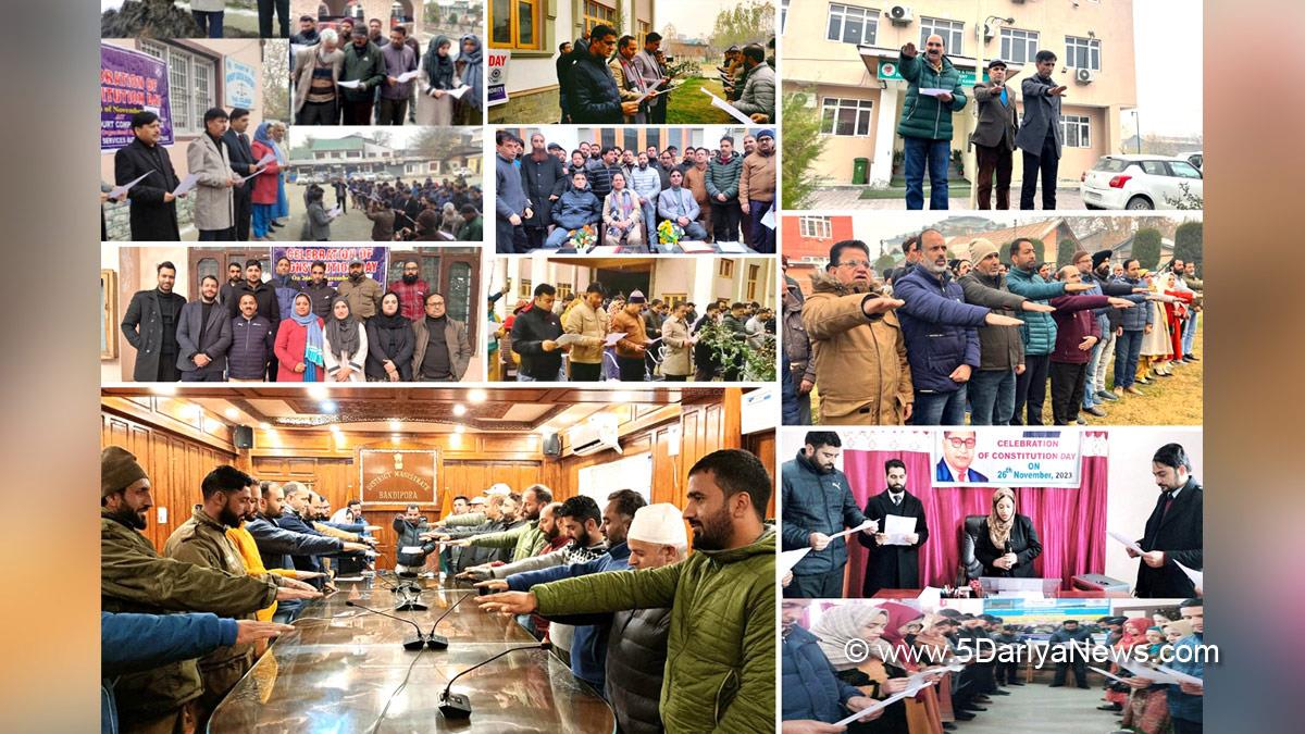 District Courts of Kashmir, 73rd Constitution Day, Kashmir, Jammu And Kashmir, Jammu & Kashmir , District Legal Services Authority, Constitution of India, National Constitution Day