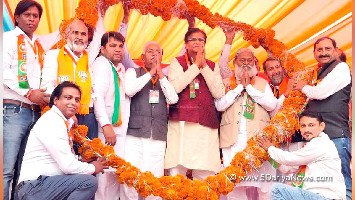 Anil Vij, Haryana, Ambala, Bharatiya Janata Party, BJP, BJP Haryana, Om Parkash Dhankhar