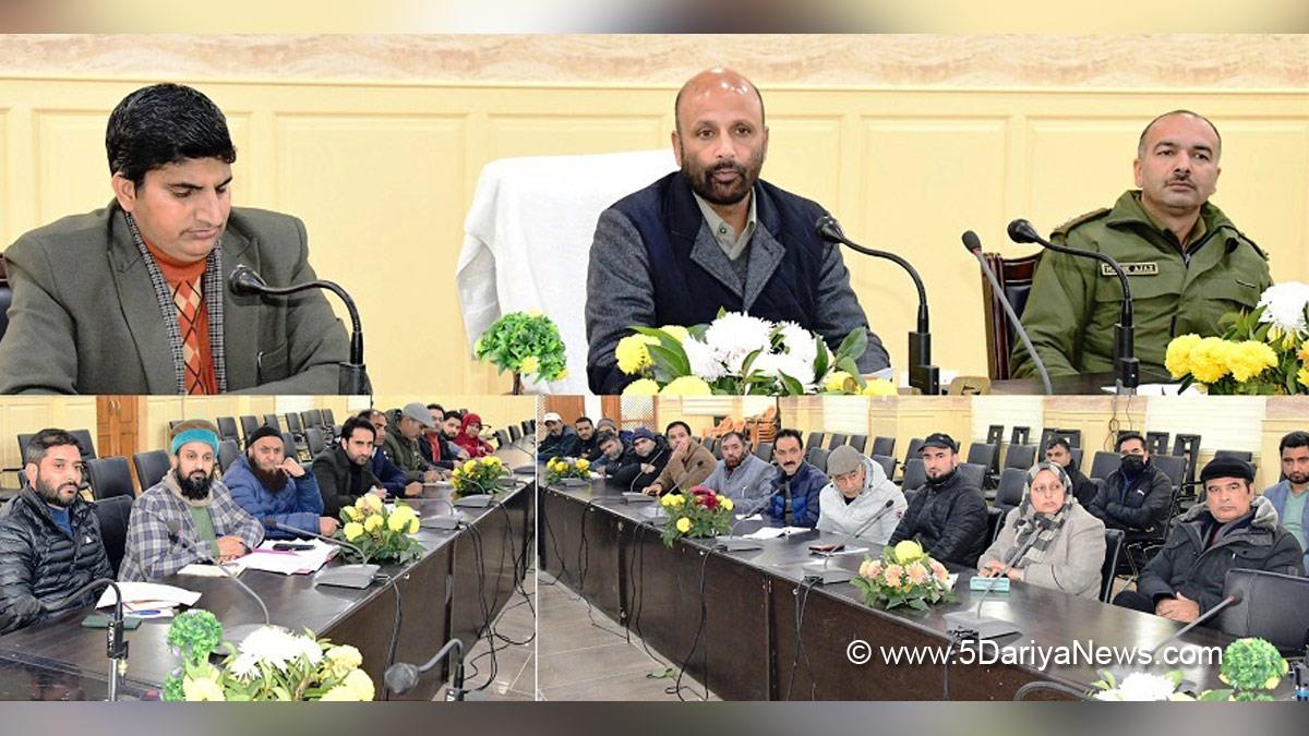 Ganderbal, Gulzar Ahmad, Kashmir, Jammu And Kashmir, Jammu & Kashmir, District Administration Ganderbal