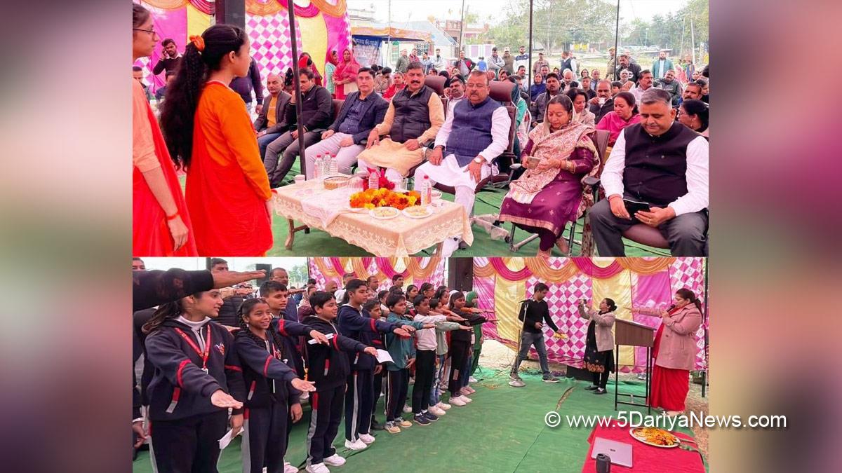Jugal Kishore Sharma, Kashmir, Jammu And Kashmir, Jammu & Kashmir, Jammu, Bharatiya Janata Party, BJP, BJP J&K, Viksit Bharat Sankalp Yatra, National Rural Livelihood Mission, NRLM, Chander Parkash Ganga, Samba,  Suresh Chander Sharma