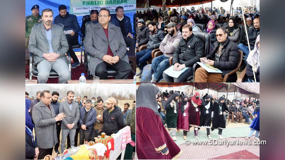 Saurabh Bhagat, Sourabh Bhagat, IMPARD, Pulwama, Deputy Commissioner Pulwama, Dr Basharat Qayoom, Dr. Basharat Qayoom, Kashmir, Jammu And Kashmir, Jammu & Kashmir, District Administration Pulwama
