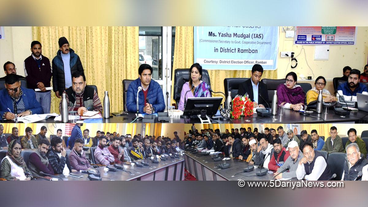 Ramban, Deputy Commissioner Ramban, Baseer ul Haq Chowdary, Kashmir, Jammu And Kashmir, Jammu & Kashmir, District Administration Ramban