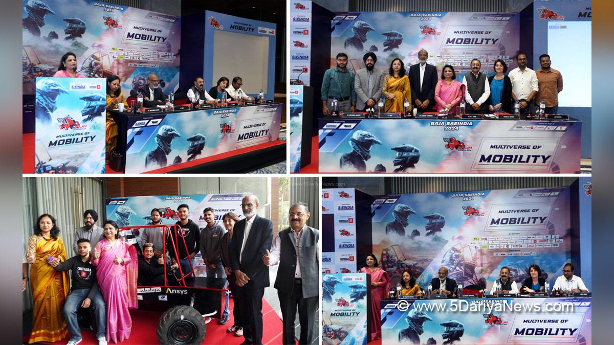 Chitkara University, Banur, Rajpura, Dr. Ashok K Chitkara,Chitkara Business School, Dr. Madhu Chitkara, BAJA SAEINDIA 2024, BAJA SAEINDIA, SAEINDIA, aBAJA, Autonomous BAJA, hBAJA, Hydrogen BAJA