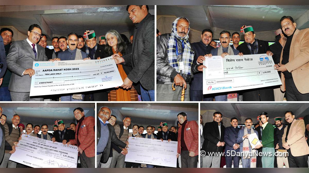 Sukhvinder Singh Sukhu, Himachal Pradesh, Himachal, Congress, Indian National Congress, Himachal Congress, Shimla, Chief Minister of Himachal Pradesh, Dr. Dhani Ram Shandil