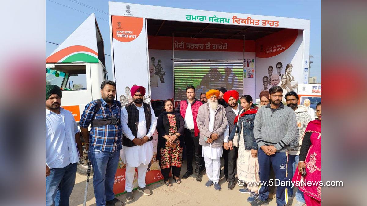 Punjab Admin, Moga, Viksit Bharat Sankalap Yatra