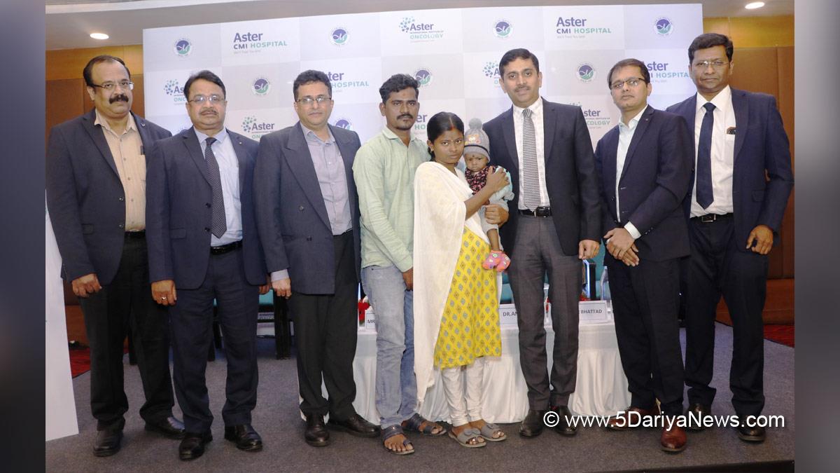 Health, Bangalore, Aster CMI Hospital , Aster CMI Hospital Bangalore, Bone Marrow Transplantation, Leukocyte Adhesion Deficiency, Dr. Anoop P, Dr. Stalin Ramprakash, Dr. Raghuram CP,  Dr. Sagar Bhattad