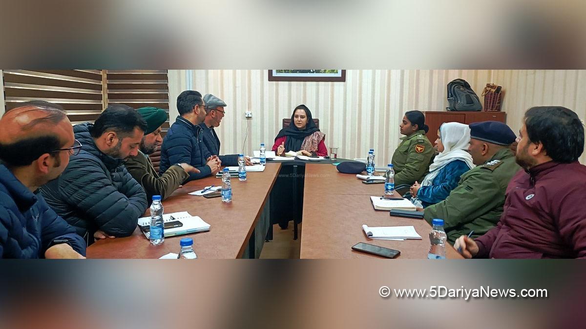Baramulla, DDC Baramulla, Deputy Commissioner Baramulla, Dr. Syed Sehrish Asgar, Kashmir, Jammu And Kashmir, Jammu & Kashmir, District Administration Baramulla