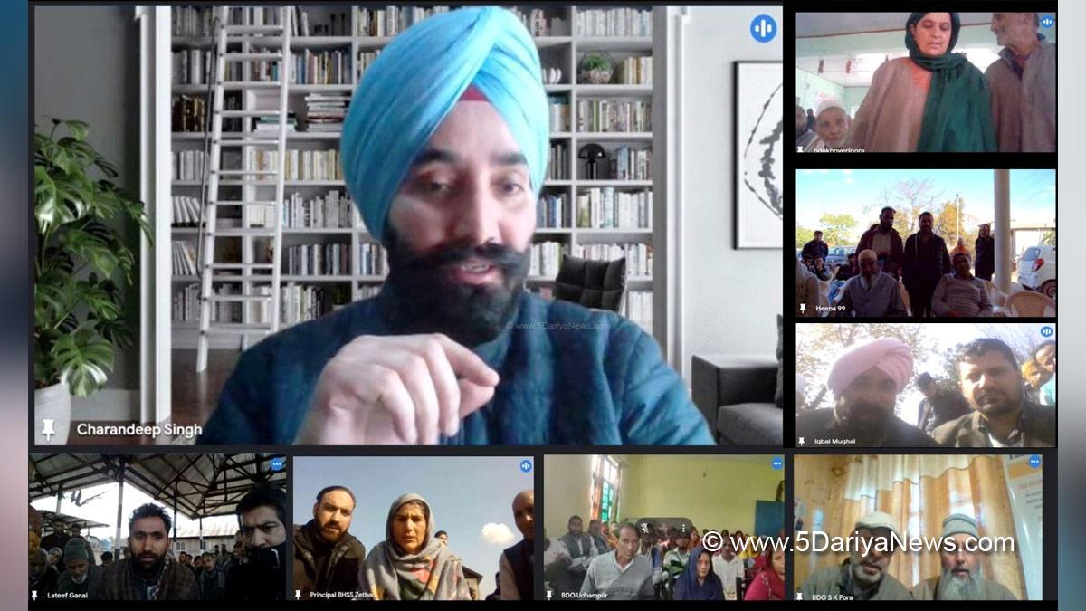 Charandeep Singh, Director Rural Sanitation, Kashmir, Jammu And Kashmir, Jammu & Kashmir