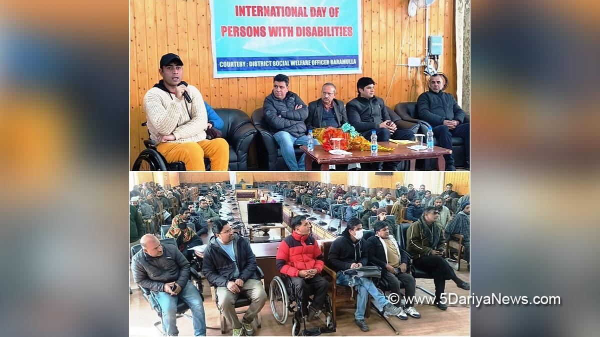 International Day of Persons with Disabilities-2023, International Day of Persons with Disabilities, Baramulla, Kashmir, Jammu And Kashmir, Jammu & Kashmir, District Administration Baramulla