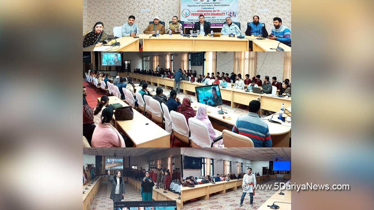 Kishtwar, ADDC Kishtwar, Sham Lal, Kashmir, Jammu And Kashmir, Jammu & Kashmir, District Administration Kishtwar, International Day of Persons with Disabilities, International Day of Persons with Disabilities 2023, IDPD 2023