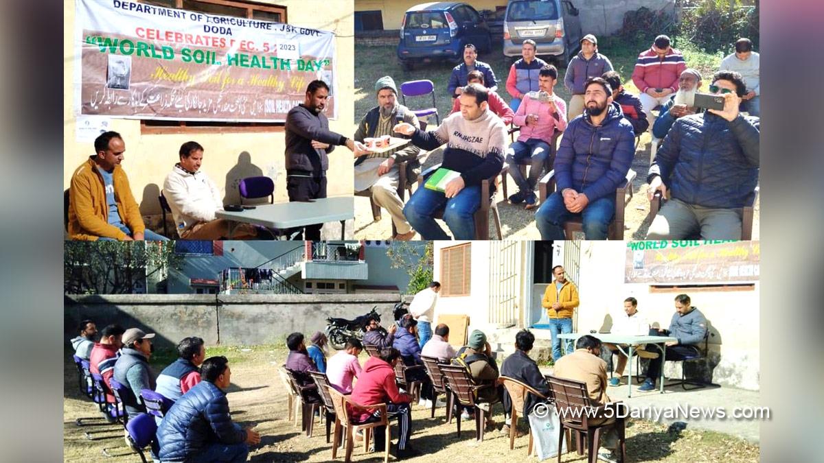 Doda, World Soil Day, Kashmir, Jammu And Kashmir, Jammu & Kashmir, District Administration Doda, Pawan Talwar
