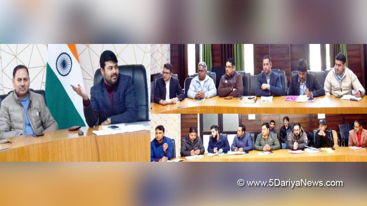 Kishtwar, DDC Kishtwar, District Development Commissioner Kishtwar, Dr. Devansh Yadav, Kashmir, Jammu And Kashmir, Jammu & Kashmir, District Administration Kishtwar