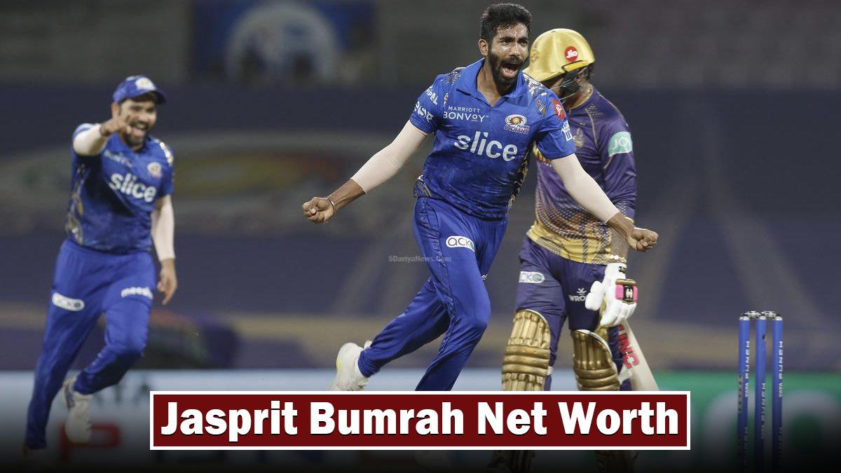 Jasprit Bumrah Net Worth