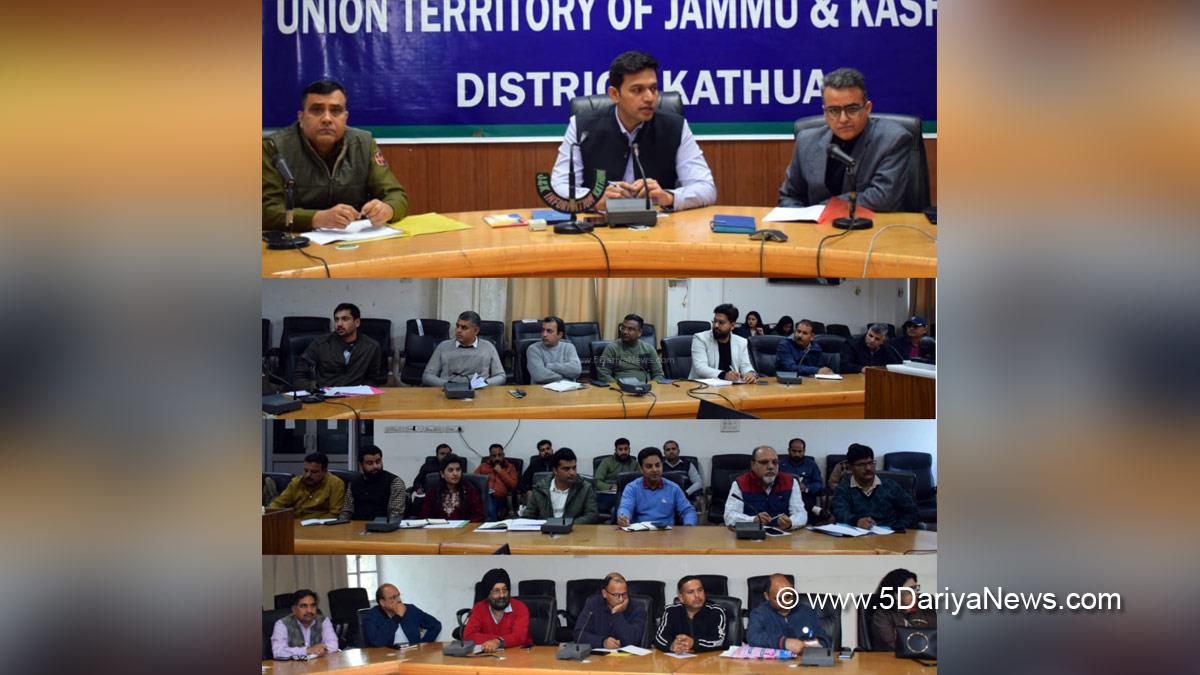 Kathua, DDC Kathua, District Development Commissioner Kathua, Rakesh Minhas, Kashmir, Jammu And Kashmir, Jammu & Kashmir, District Administration Kathua
