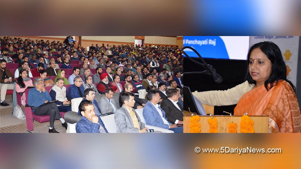Mandeep Kaur, Commissioner Secretary Rural Development Department and Panchayati Raj, Srinagar, Jammu, Kashmir, Jammu And Kashmir, Jammu & Kashmir