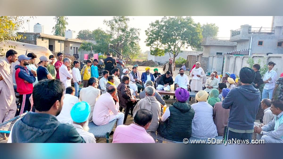 Amandeep Singh Goldy Musafir, Amandeep Singh Goldy, Balluana Fazilka, Abohar, AAP, Aam Aadmi Party, Aam Aadmi Party Punjab, AAP Punjab