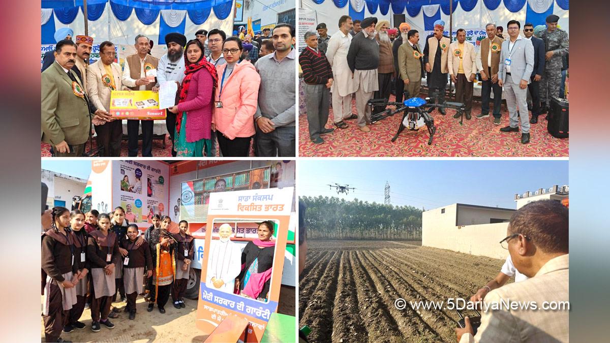 Som Parkash, BJP, Bharatiya Janata Party, Hoshiarpur, Viksit Bharat Sankalap Yatra