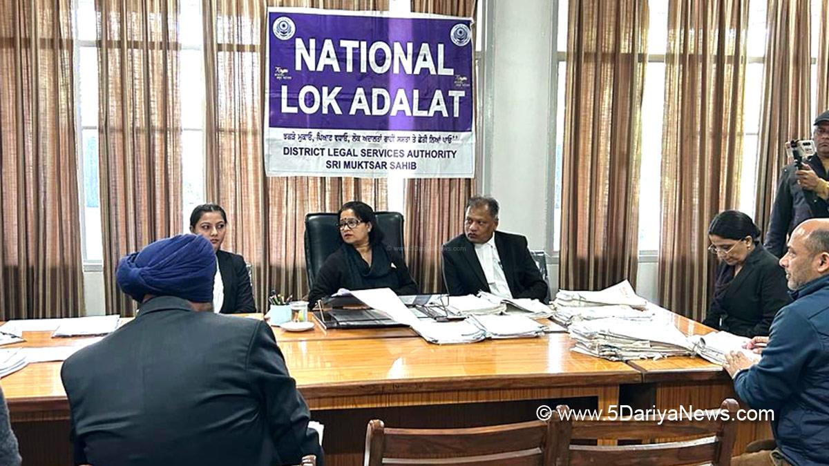 Judiciary, DLSA, Punjab State Legal Services Authority, National Lok Adalat, Lok Adalat, National Legal Services Authority