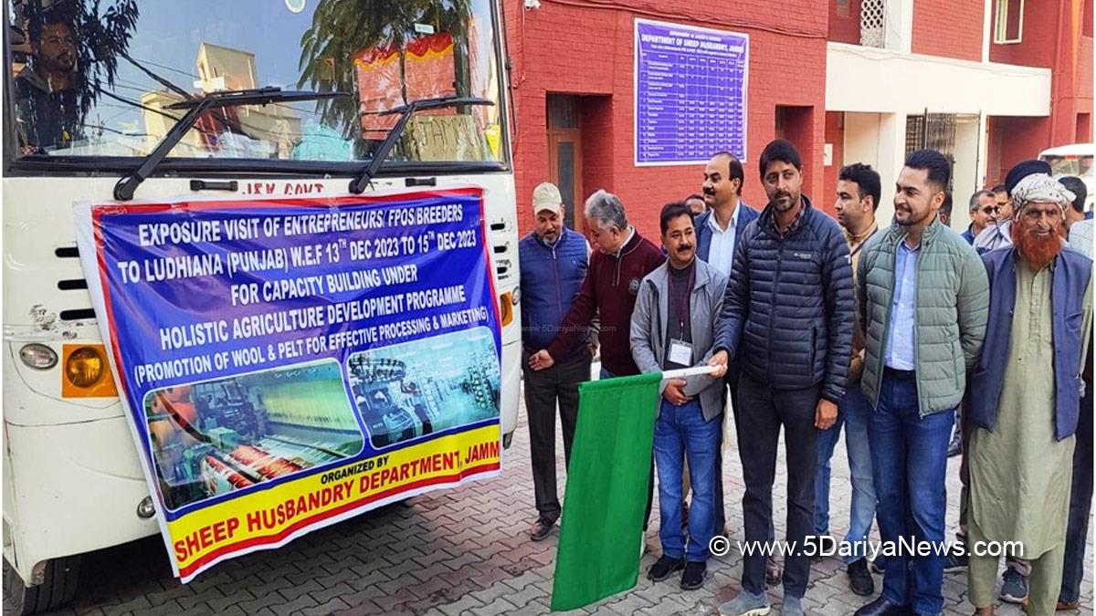 Jammu, Dr. Naseem Javaid Chowdhary, Holistic Agricultural Development Programme, HADP, Director Sheep Husbandry Department Jammu, Dr. Pritam Manhas, Kashmir, Jammu And Kashmir, Jammu & Kashmir