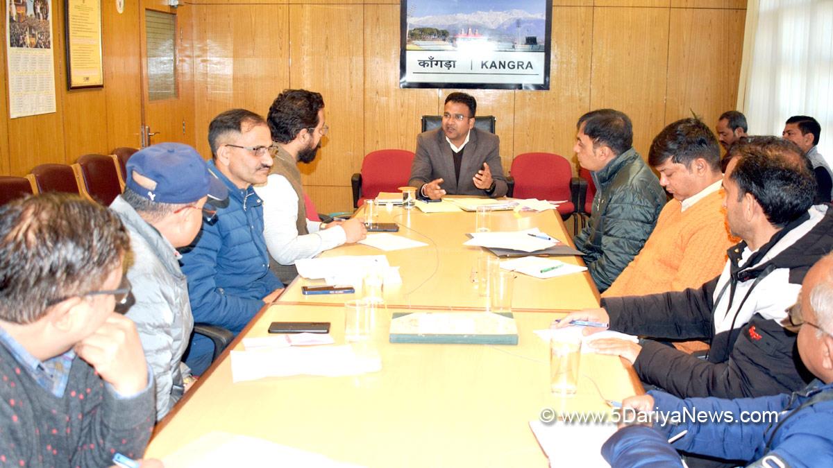 Himachal Admin, Dr. Nipun Jindal, Deputy Commissioner Kangra, Himachal Pradesh