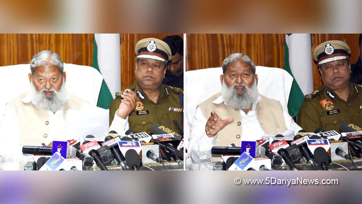 Anil Vij, Haryana, Ambala, Bharatiya Janata Party, BJP, BJP Haryana