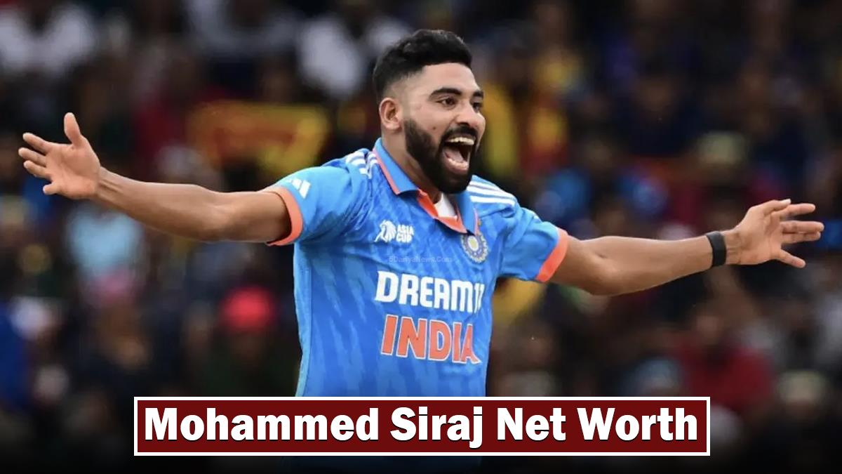 Mohammed Siraj Net Worth