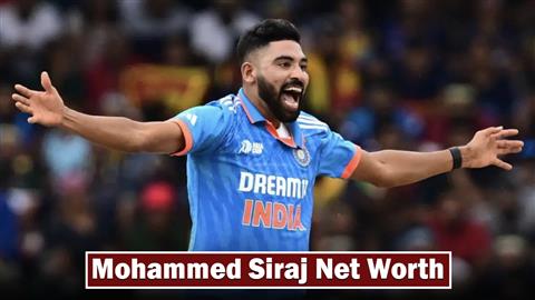 Mohammed Siraj Net Worth